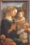 Sandro Botticelli Filippo Lippi.Madonna with Child and Angels or Uffizi Madonna (mk36) oil painting
